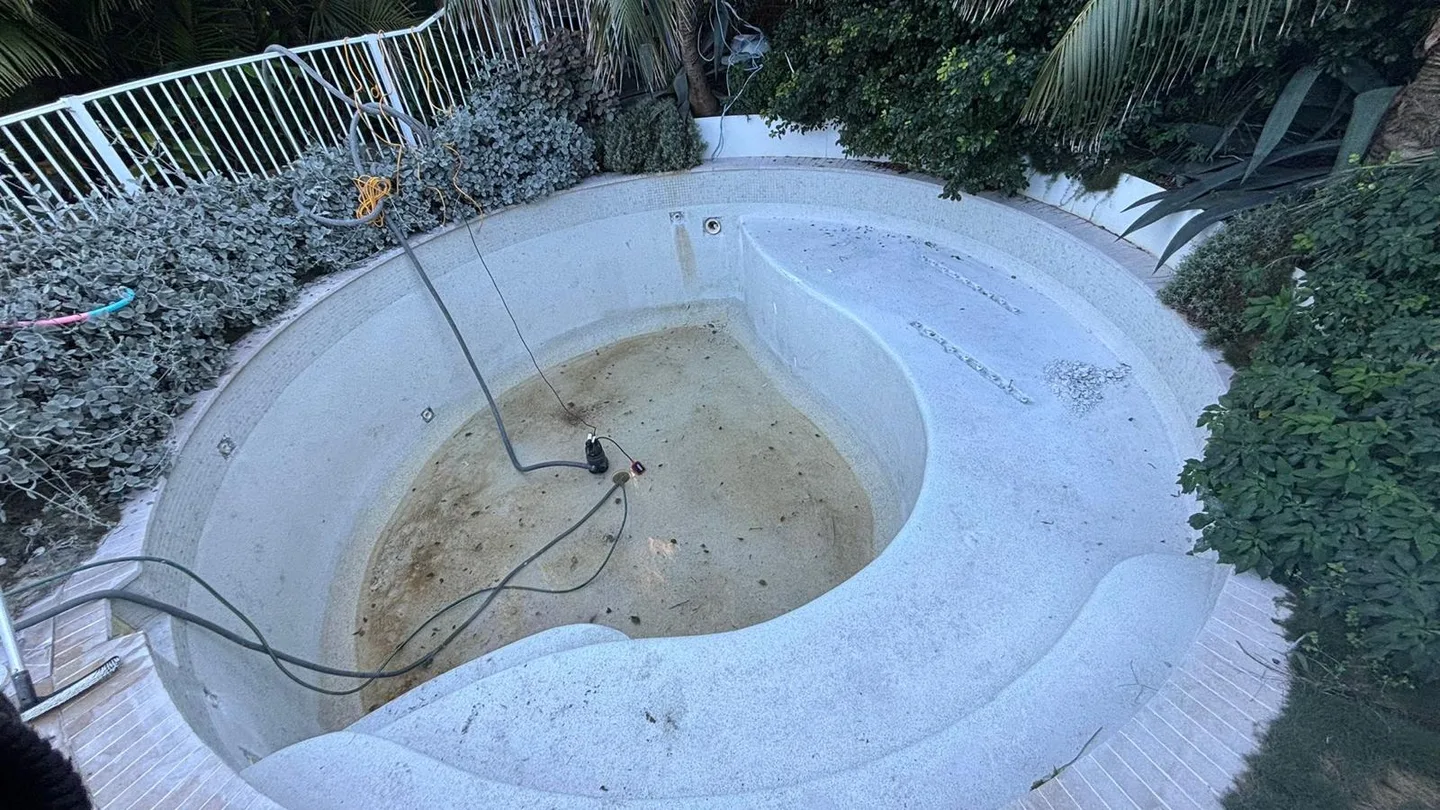 Commercial strata block swimming pool strip out work